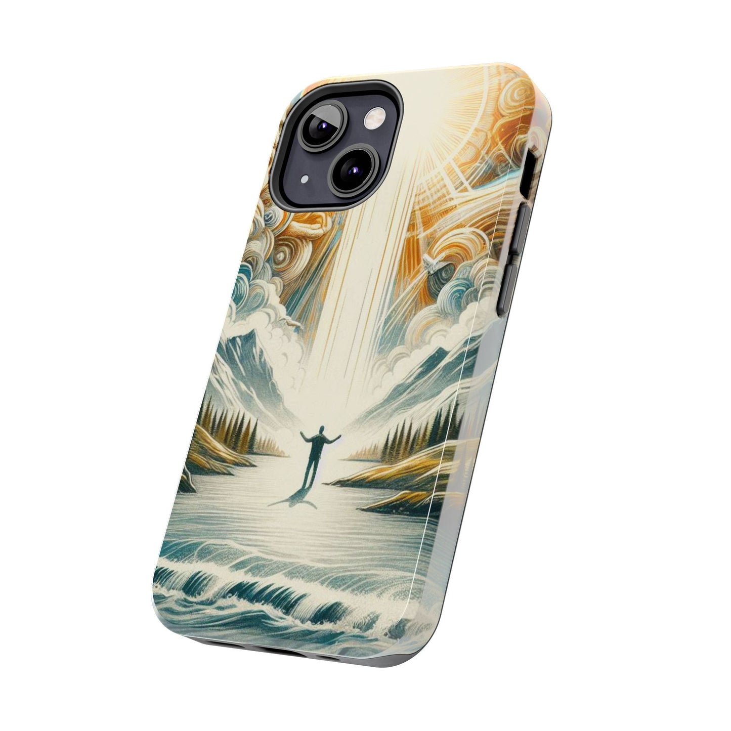 Divine Radiance: Heaven’s Light Phone Case