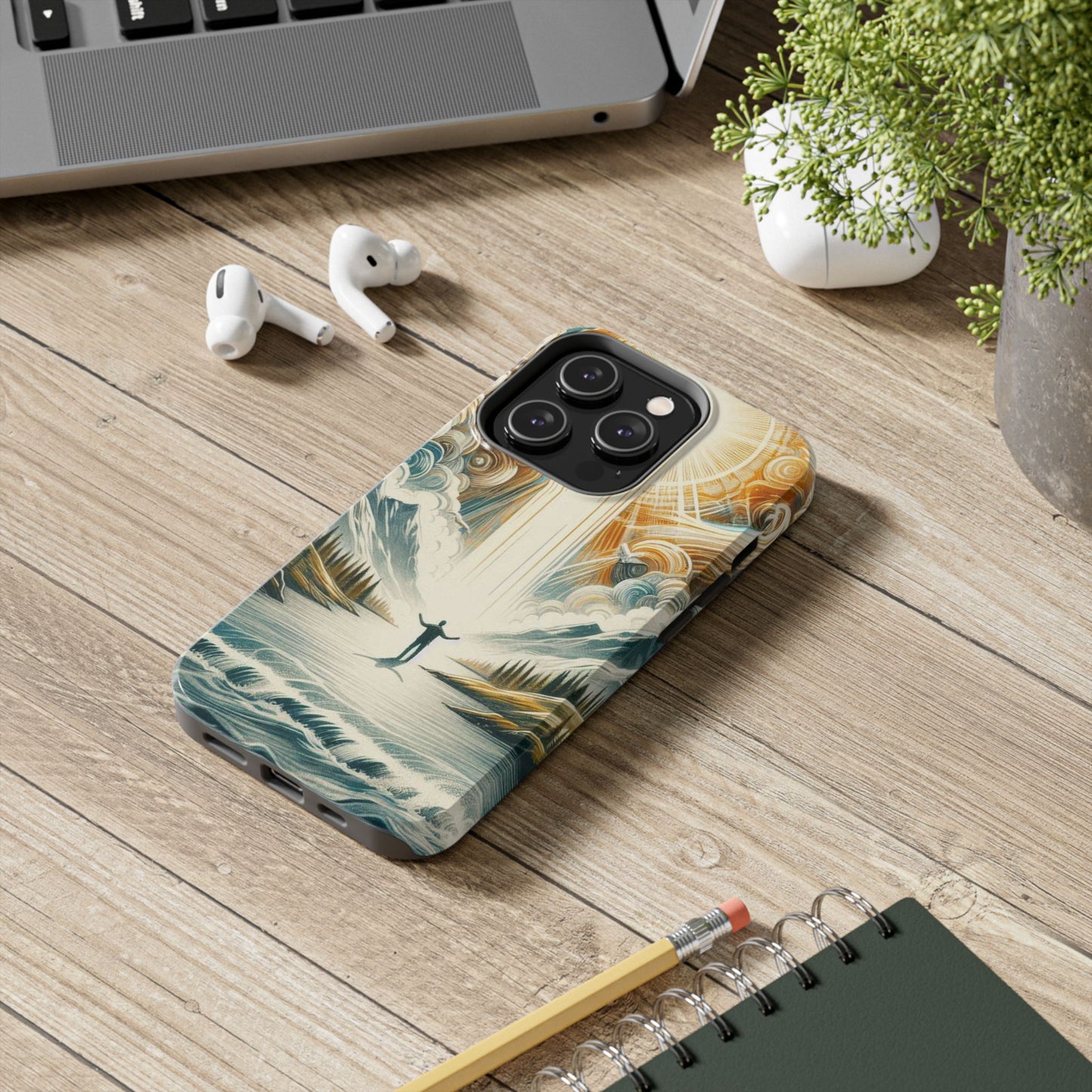 Divine Radiance: Heaven’s Light Phone Case
