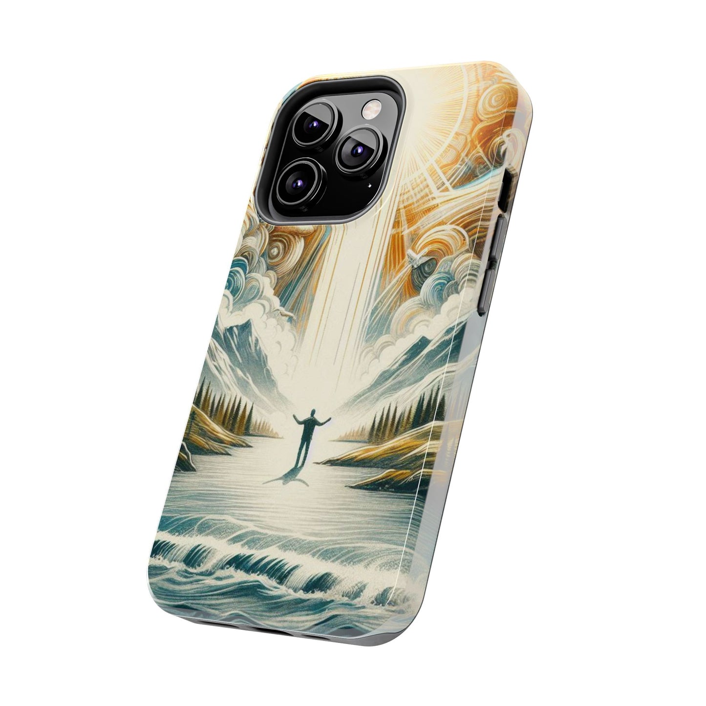 Divine Radiance: Heaven’s Light Phone Case
