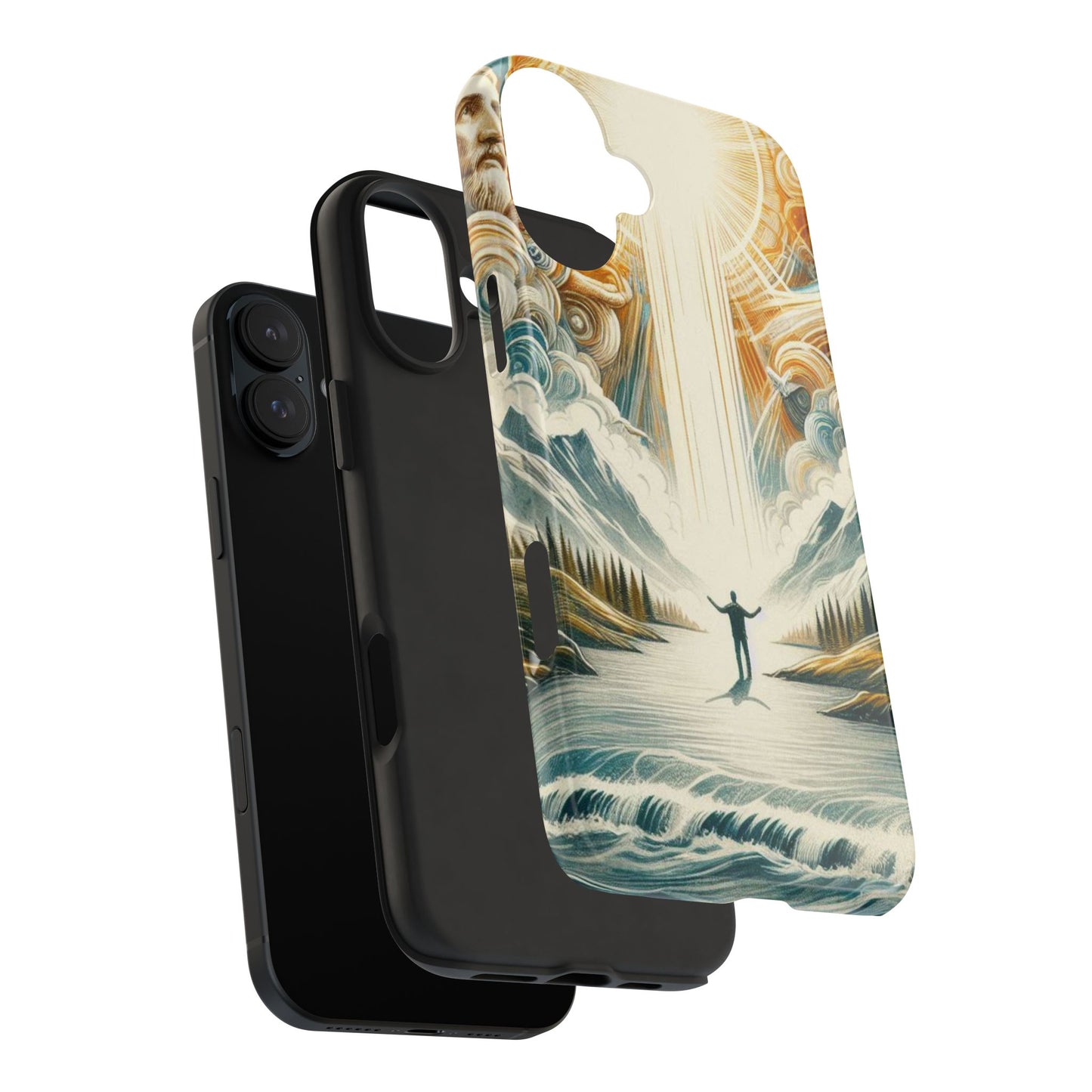 Divine Radiance: Heaven’s Light Phone Case