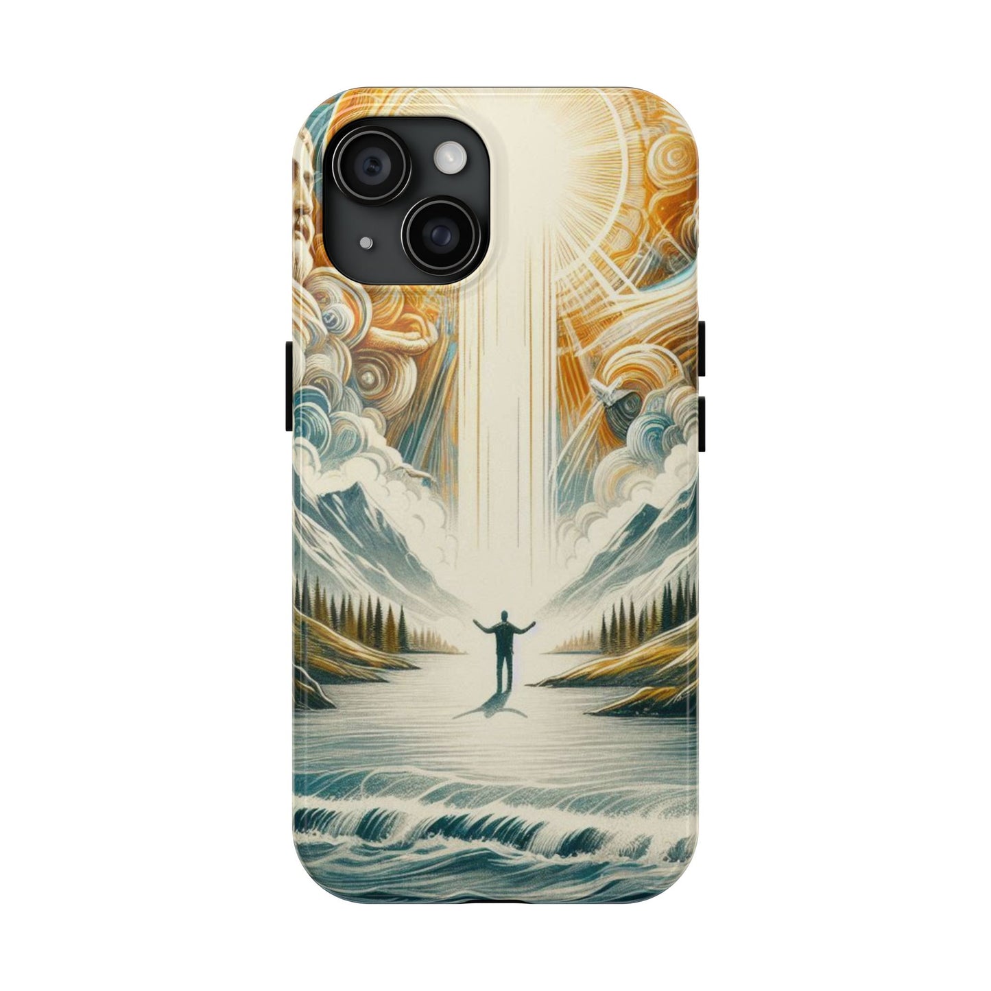 Divine Radiance: Heaven’s Light Phone Case
