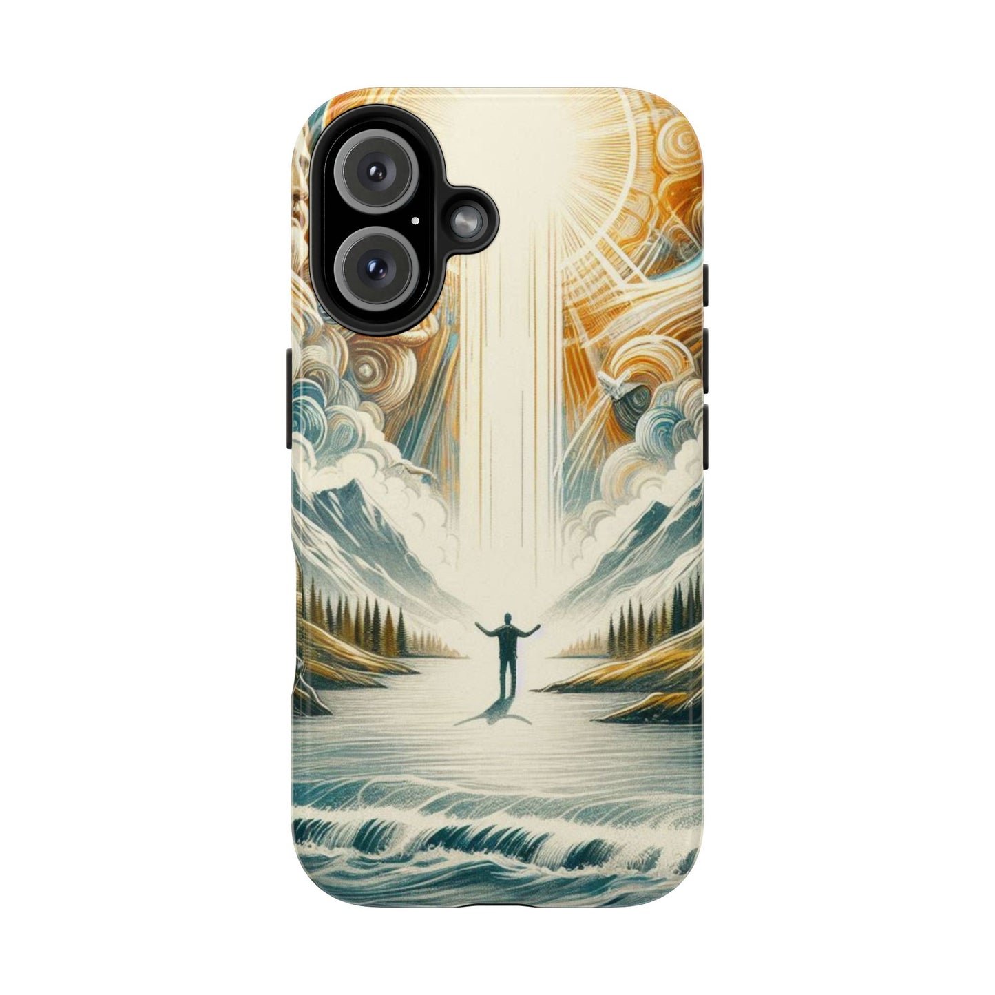 Divine Radiance: Heaven’s Light Phone Case