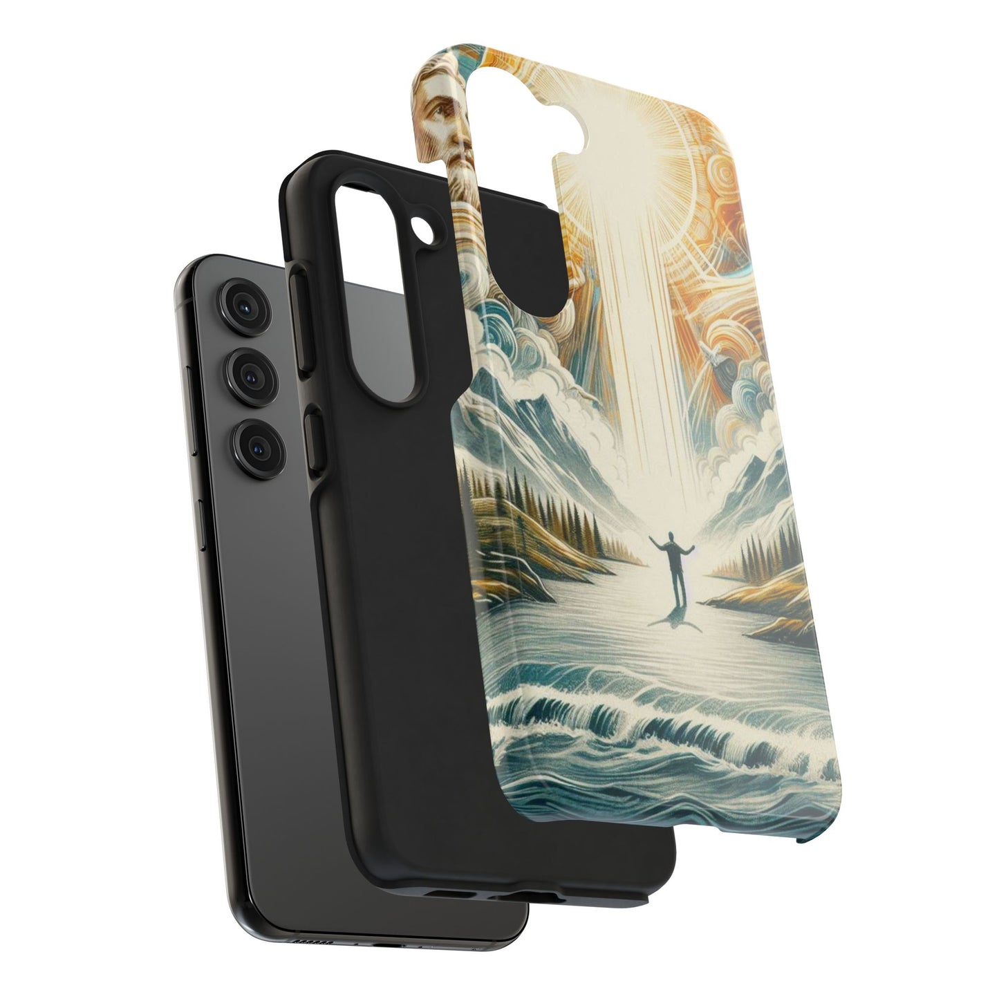 Divine Radiance: Heaven’s Light Phone Case
