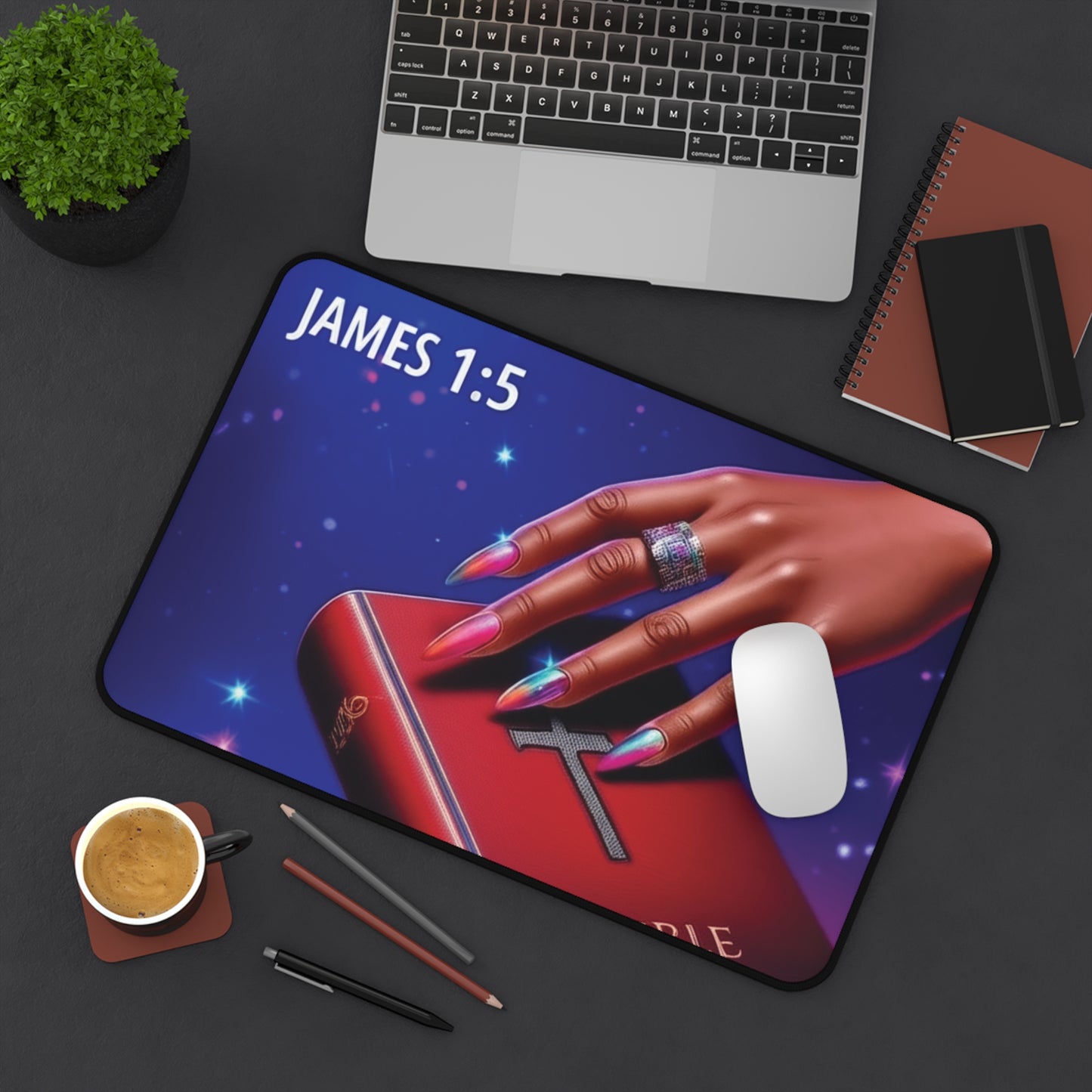 Divine Guidance & Glamour Desk Mat