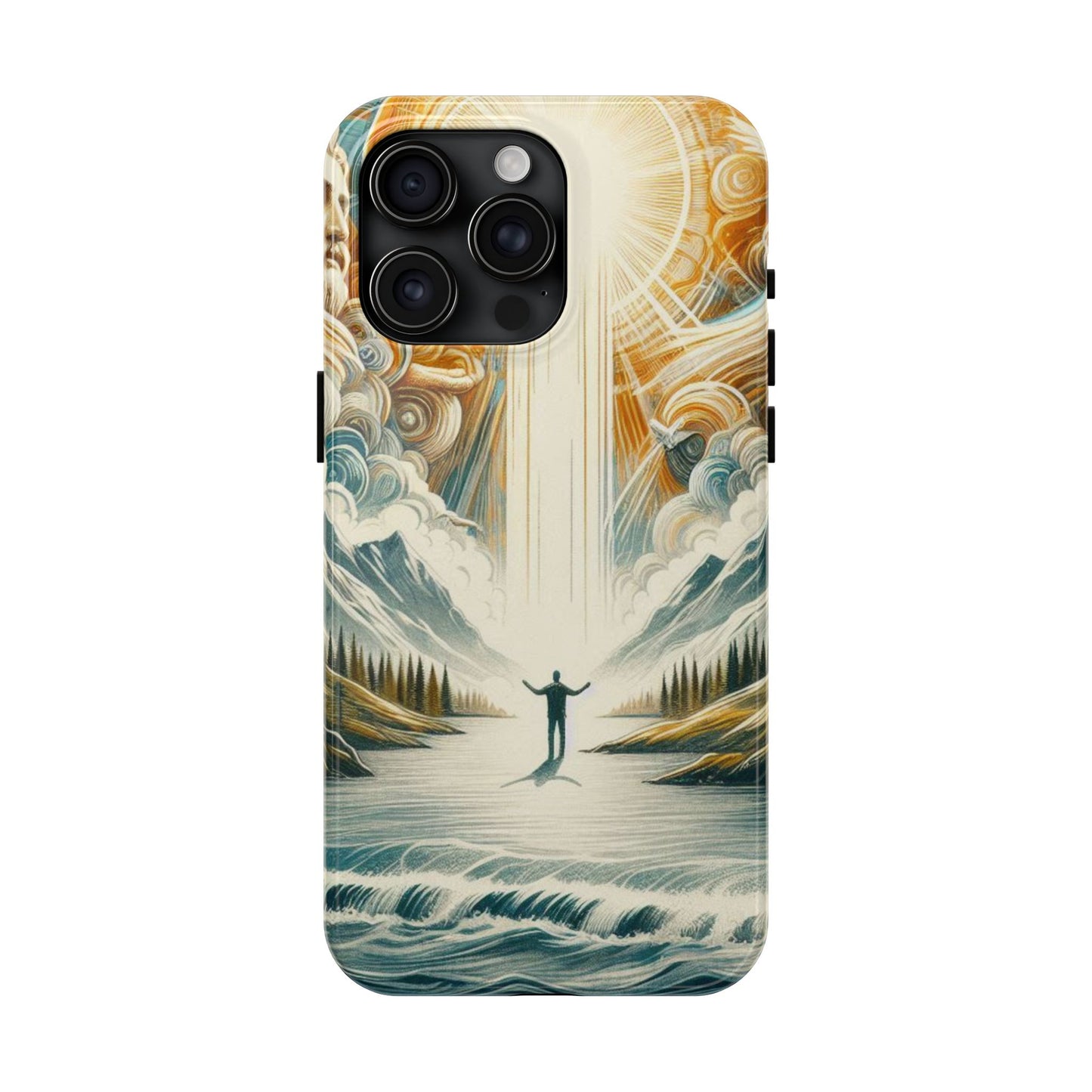 Divine Radiance: Heaven’s Light Phone Case