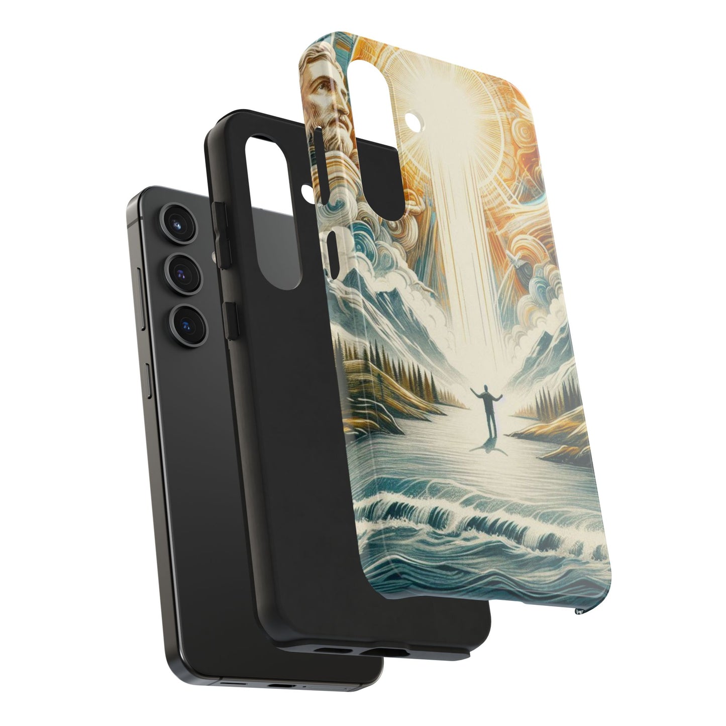 Divine Radiance: Heaven’s Light Phone Case