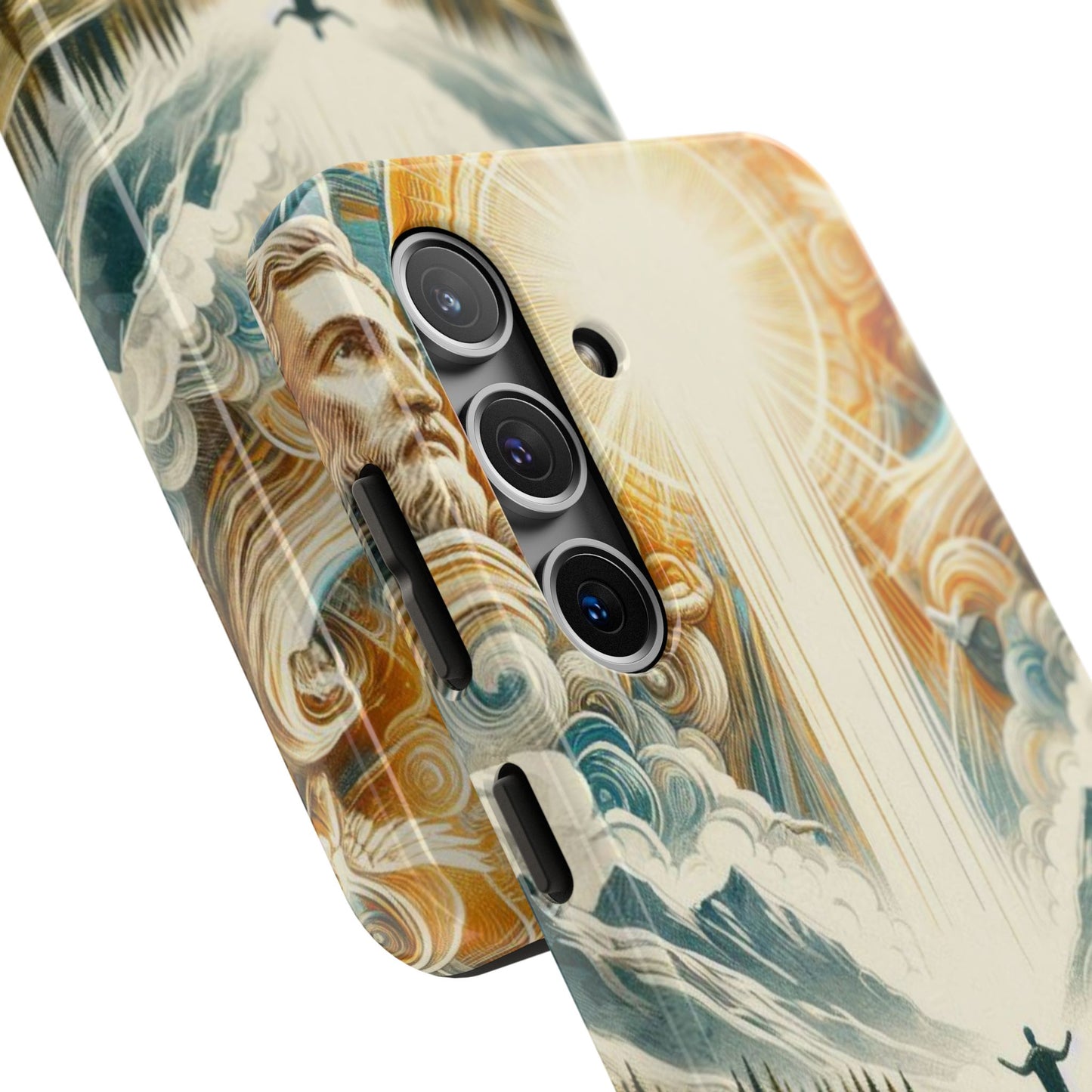 Divine Radiance: Heaven’s Light Phone Case