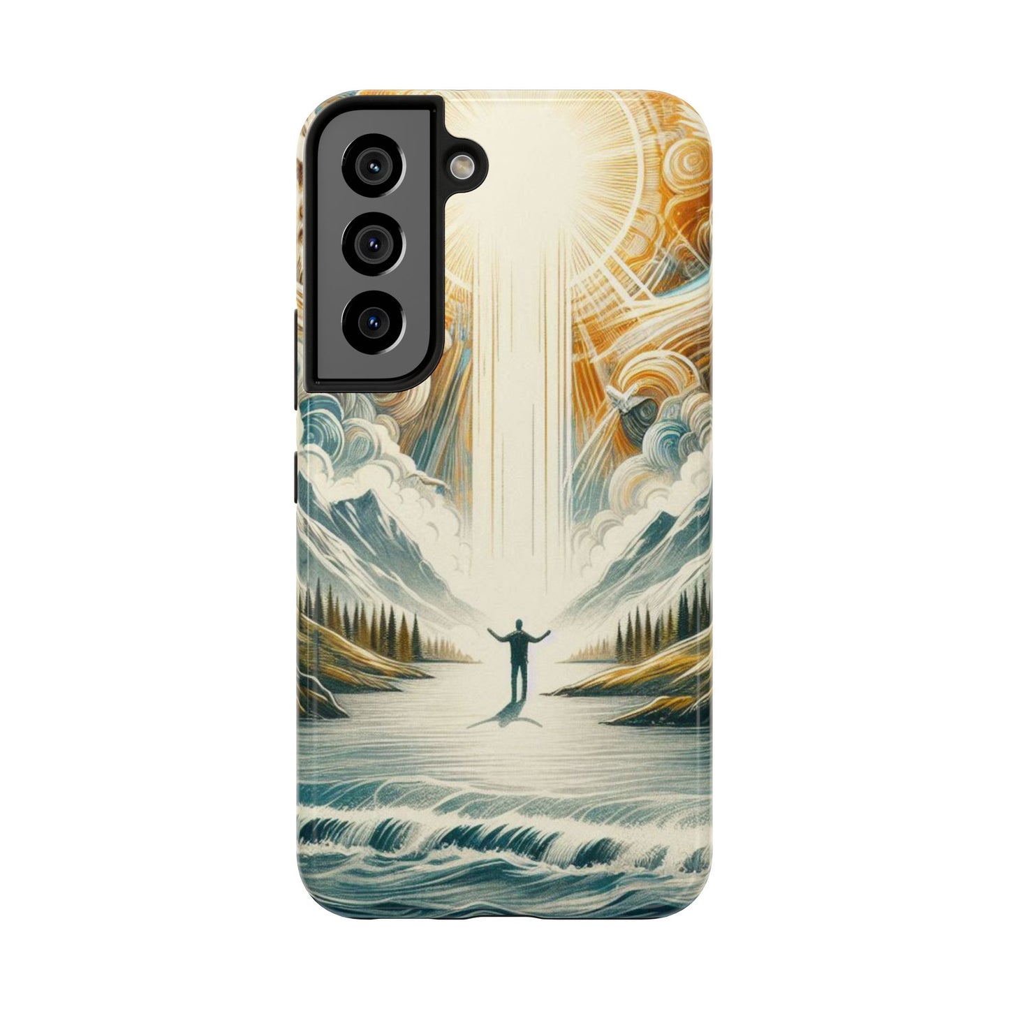 Divine Radiance: Heaven’s Light Phone Case