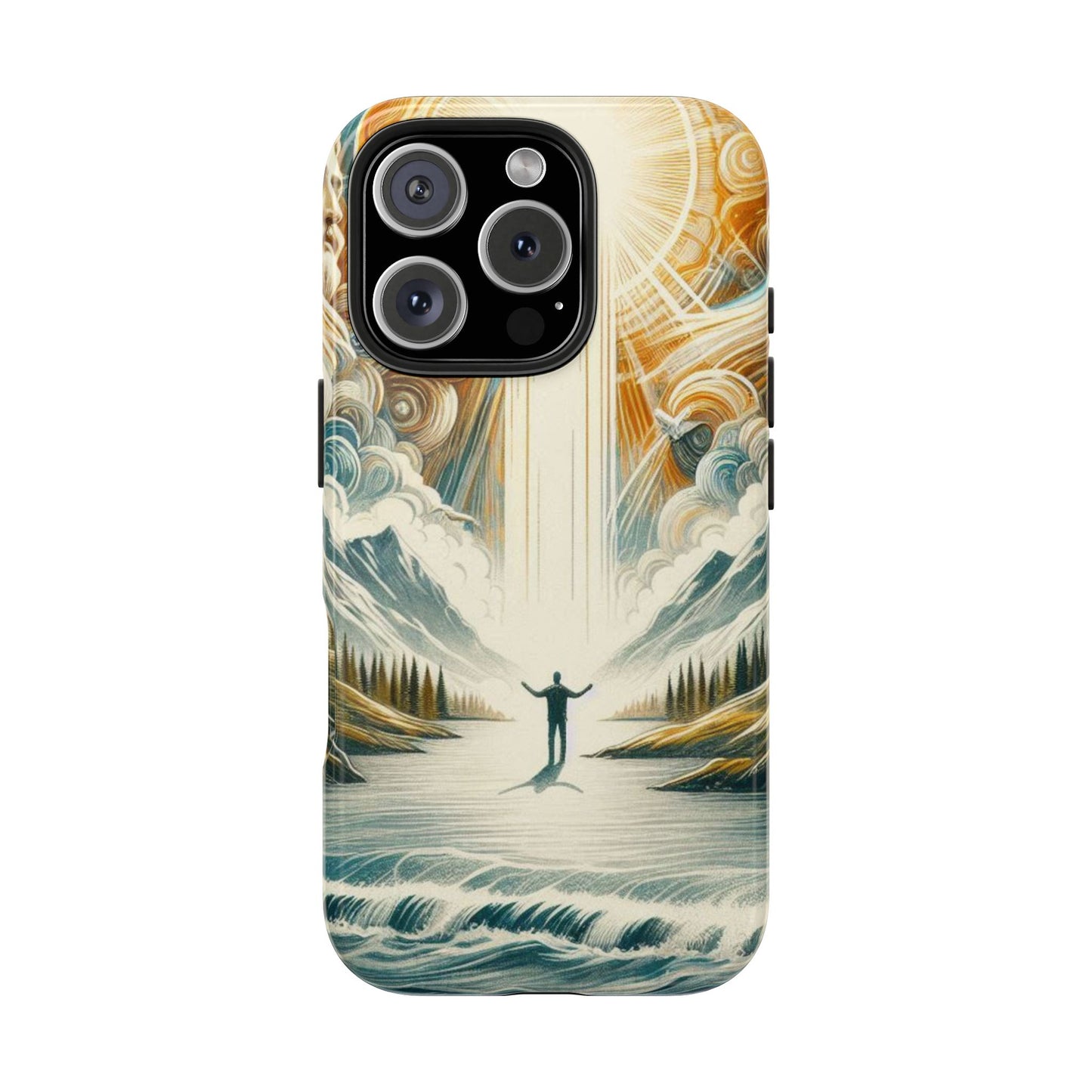 Divine Radiance: Heaven’s Light Phone Case