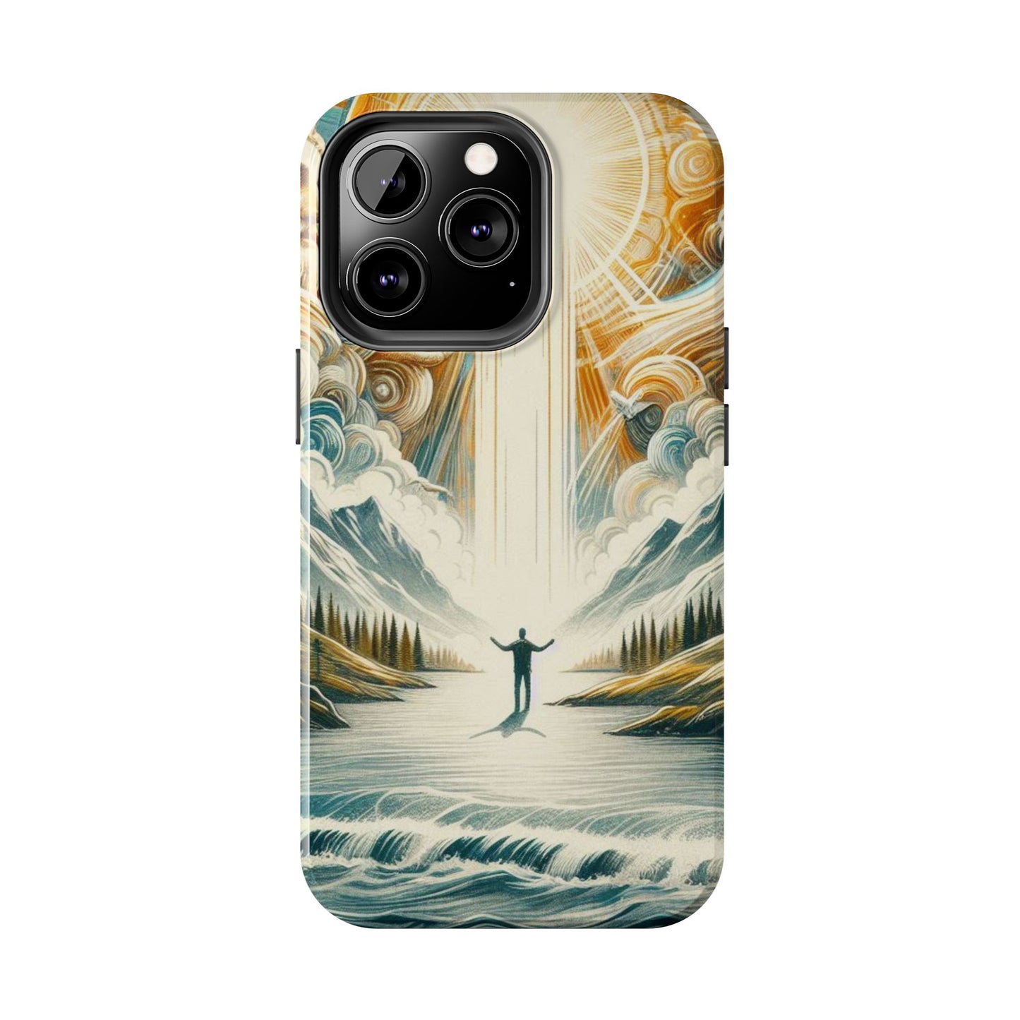 Divine Radiance: Heaven’s Light Phone Case