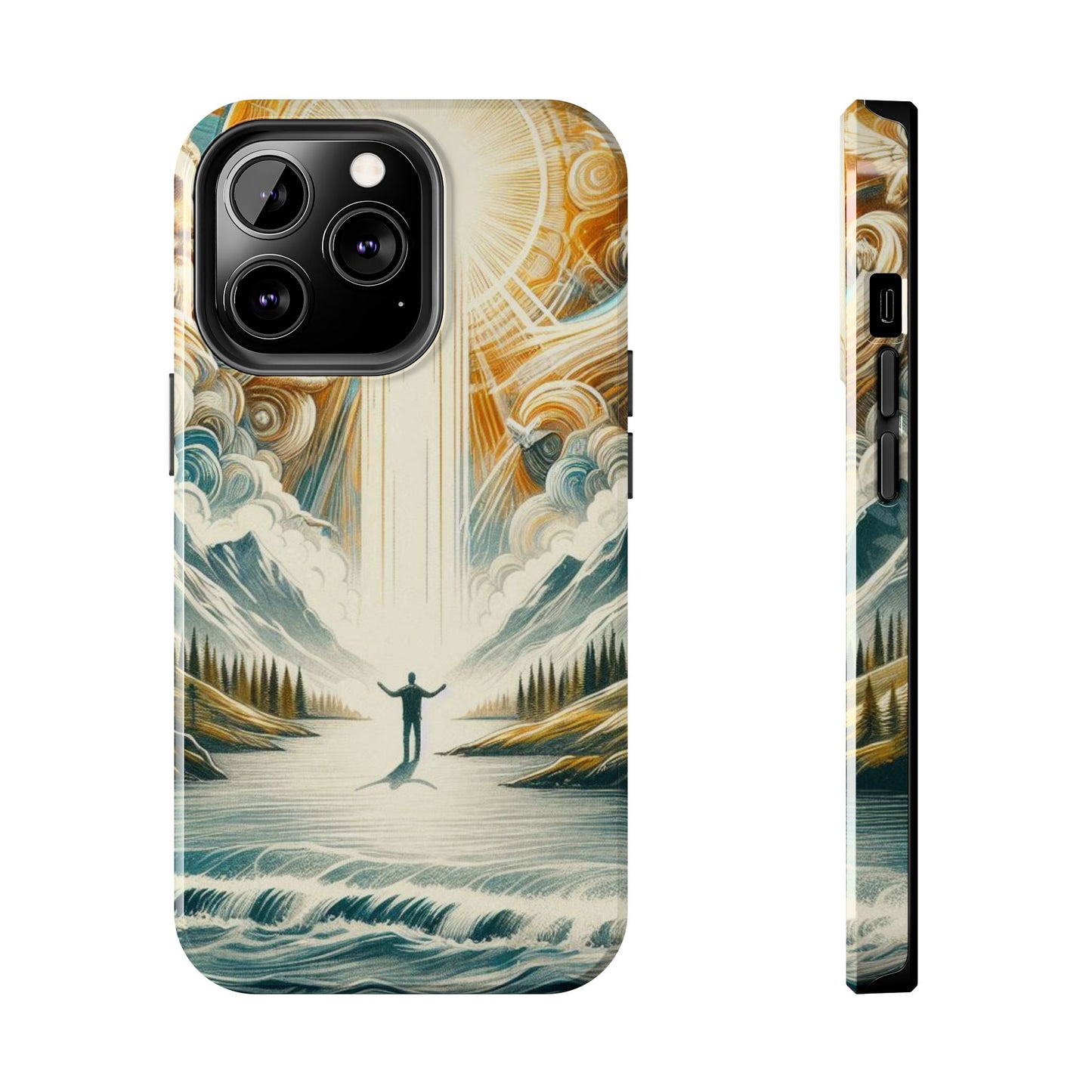 Divine Radiance: Heaven’s Light Phone Case