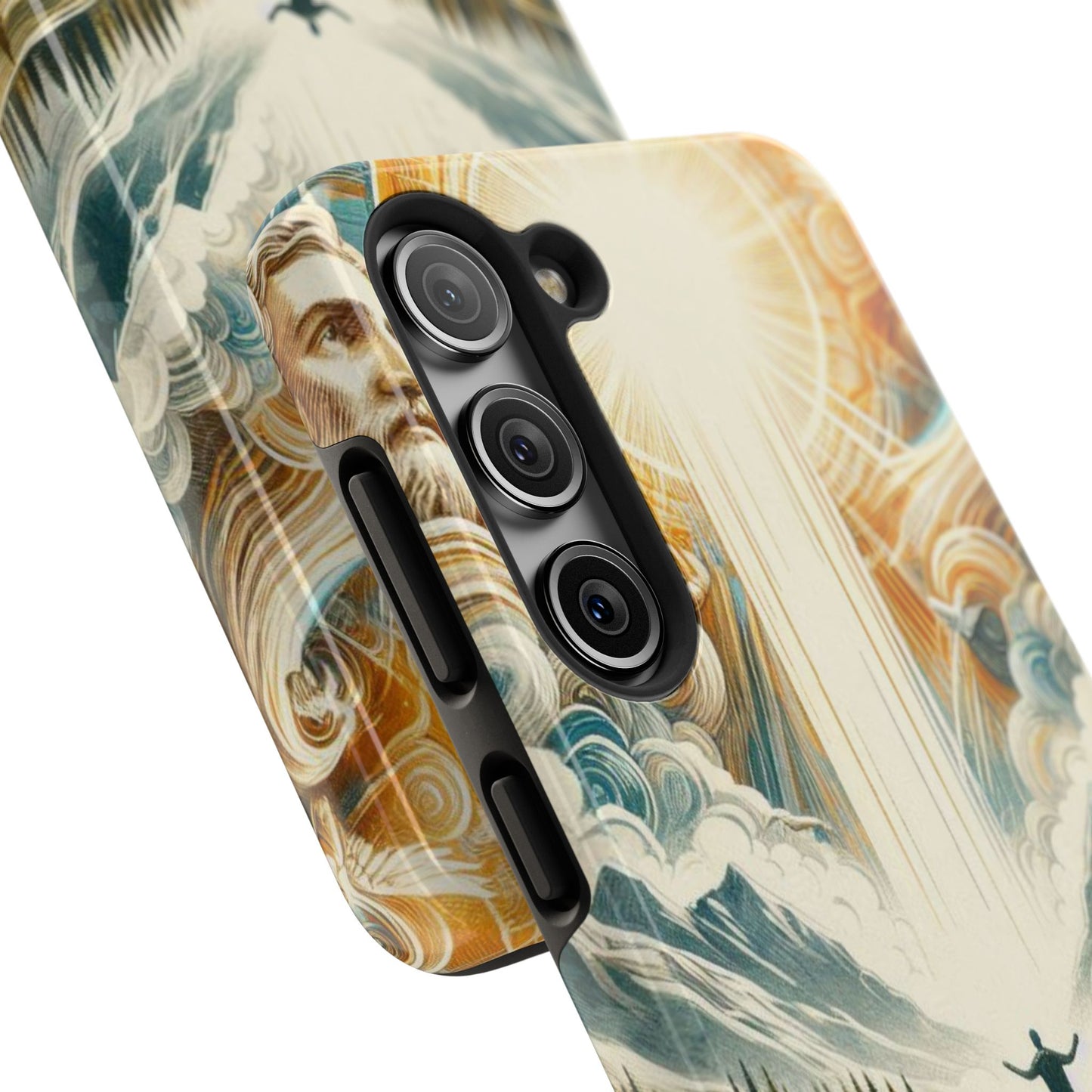 Divine Radiance: Heaven’s Light Phone Case