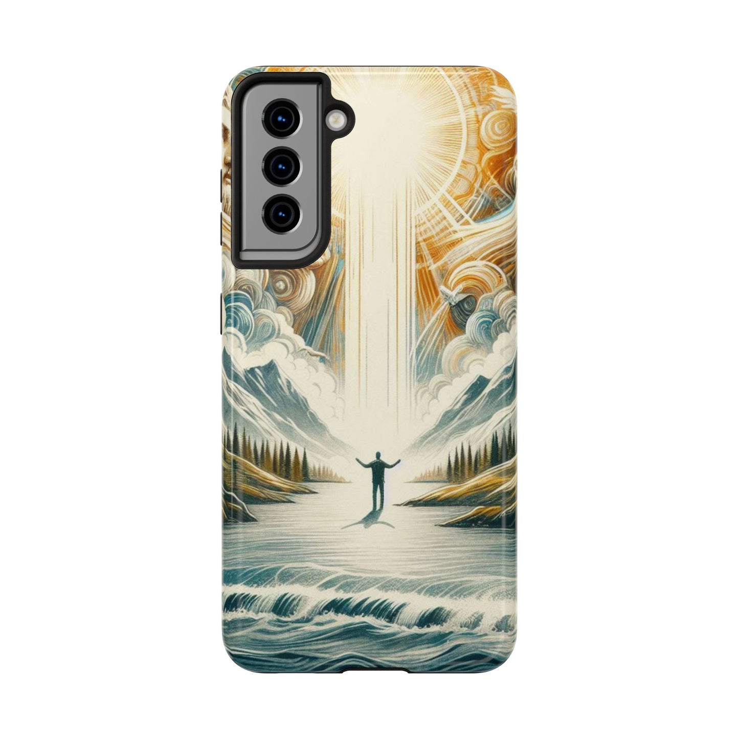 Divine Radiance: Heaven’s Light Phone Case