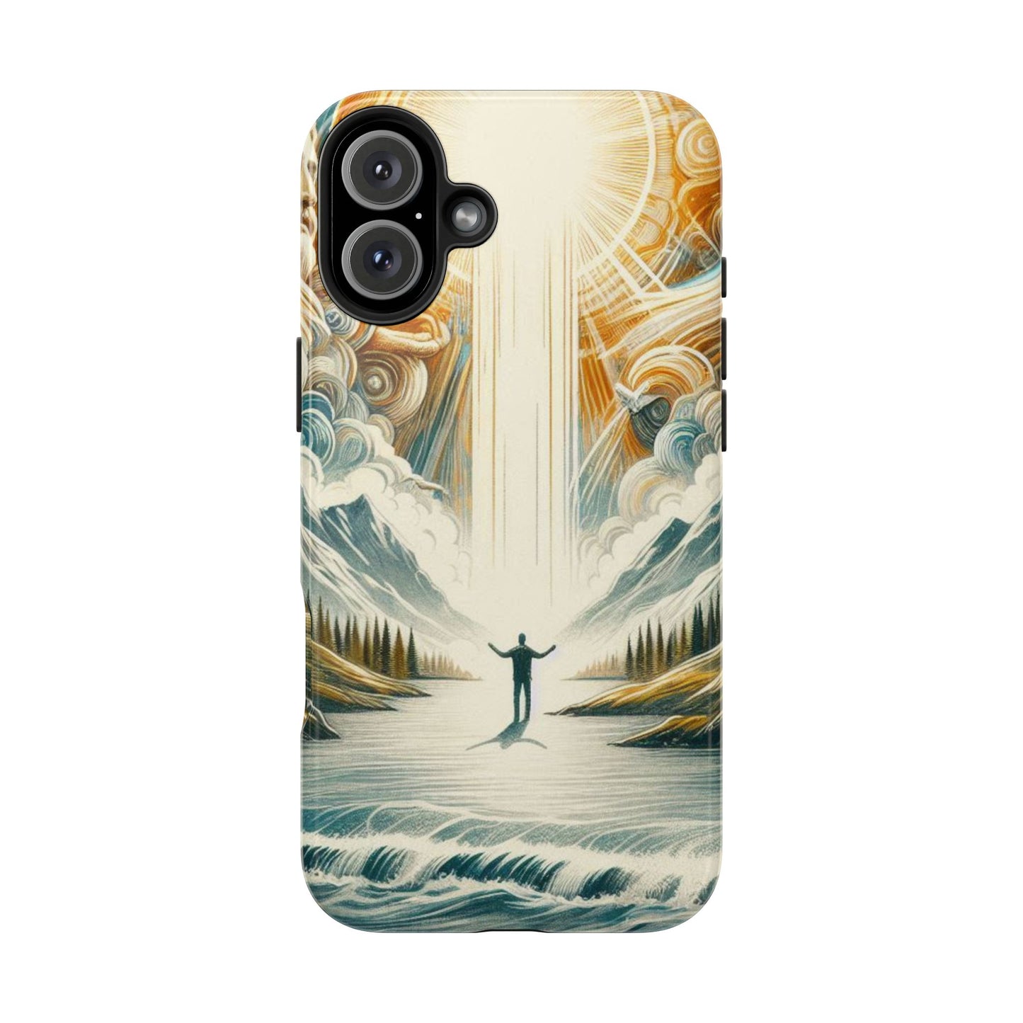 Divine Radiance: Heaven’s Light Phone Case