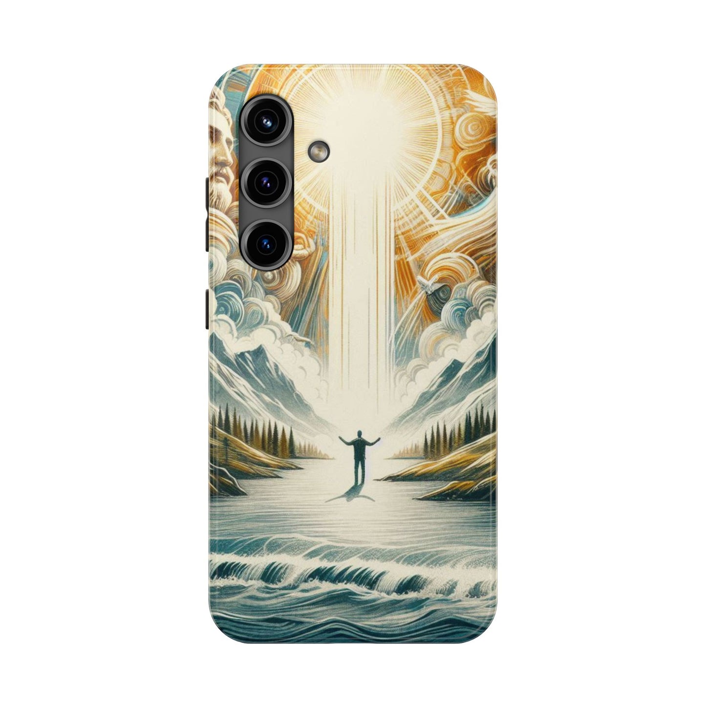 Divine Radiance: Heaven’s Light Phone Case