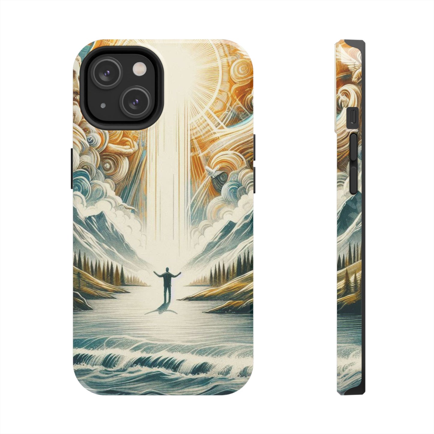 Divine Radiance: Heaven’s Light Phone Case