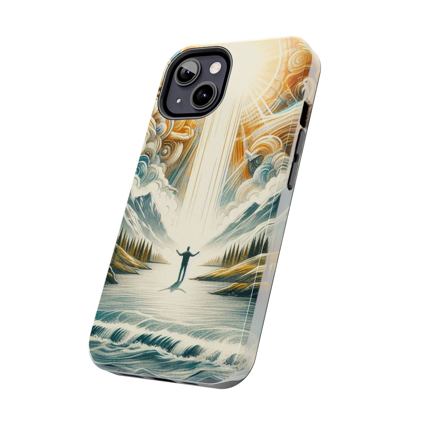 Divine Radiance: Heaven’s Light Phone Case