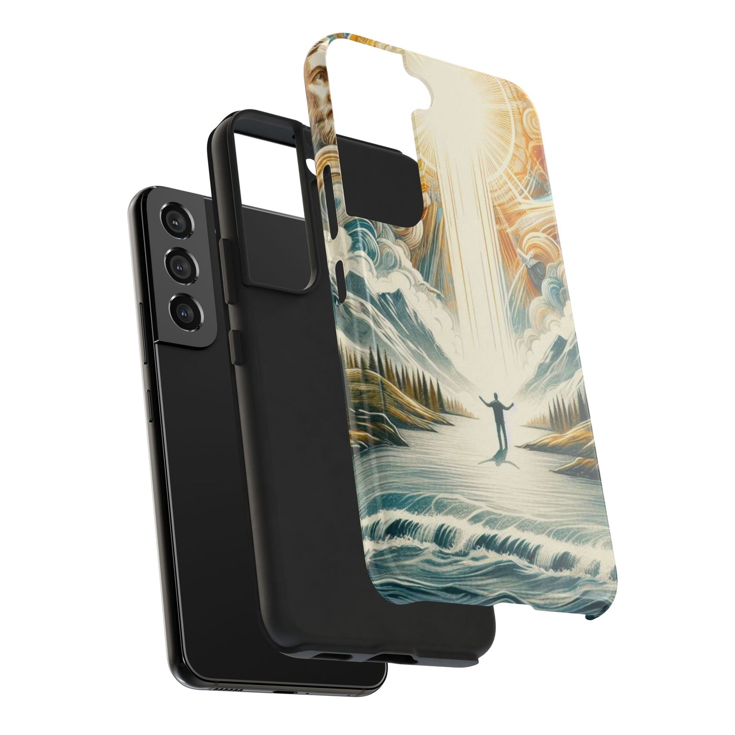 Divine Radiance: Heaven’s Light Phone Case