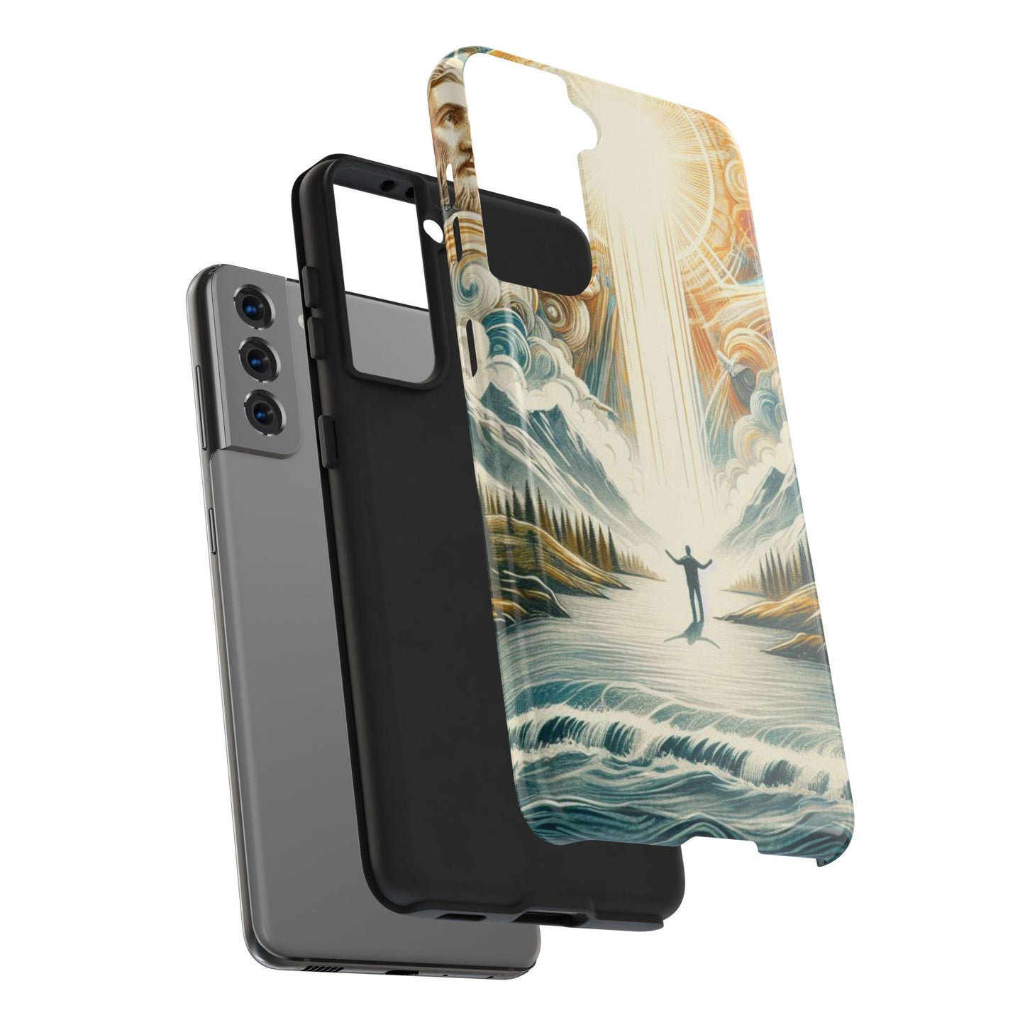 Divine Radiance: Heaven’s Light Phone Case
