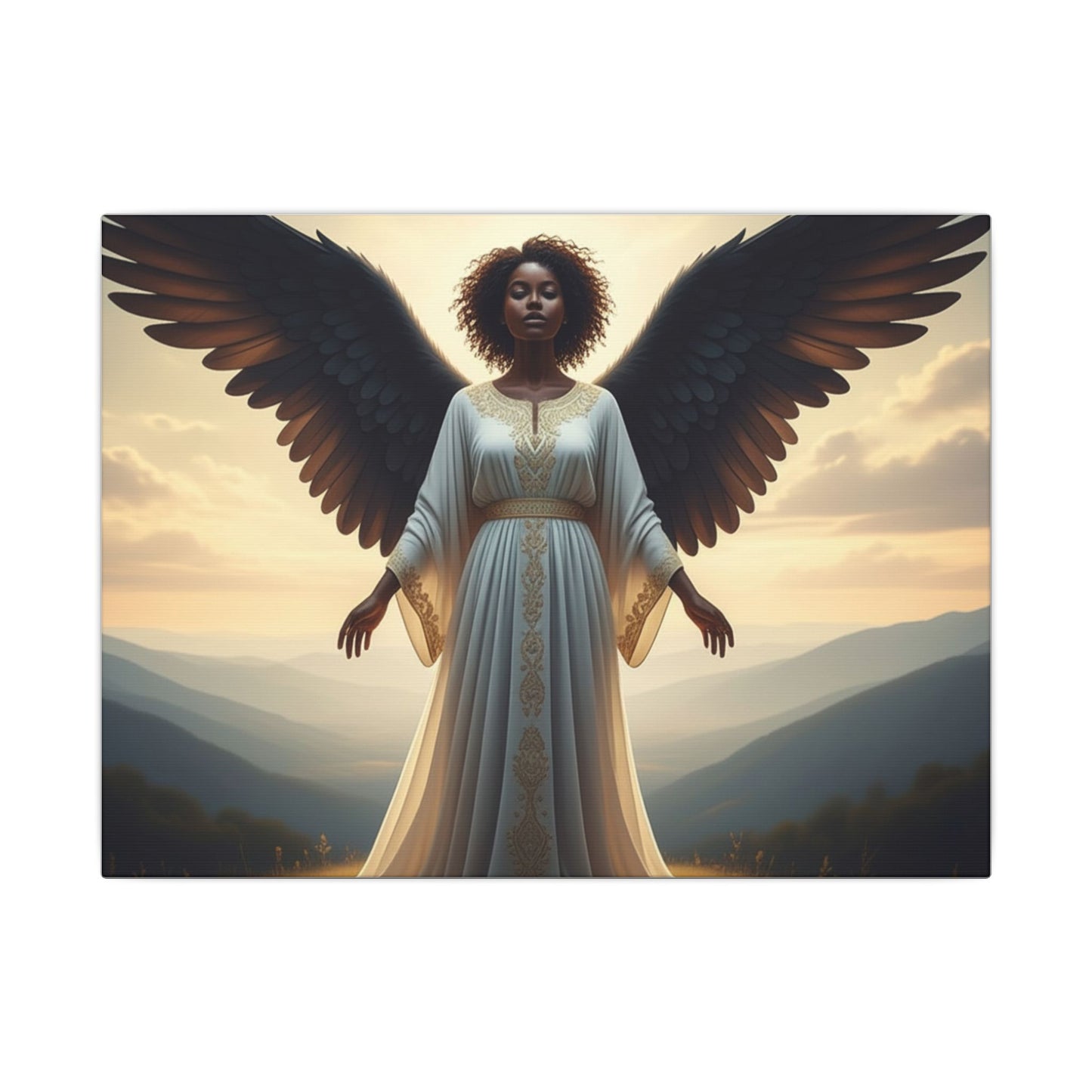 Canvas Artwork: Golden Light Divine Grace