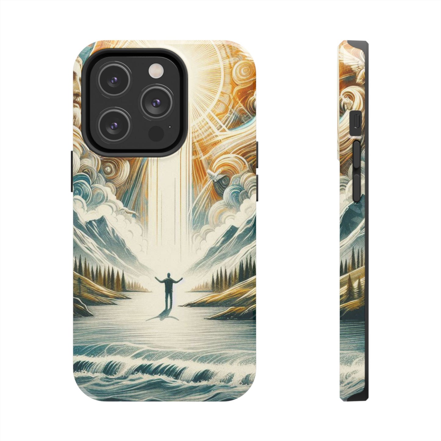 Divine Radiance: Heaven’s Light Phone Case