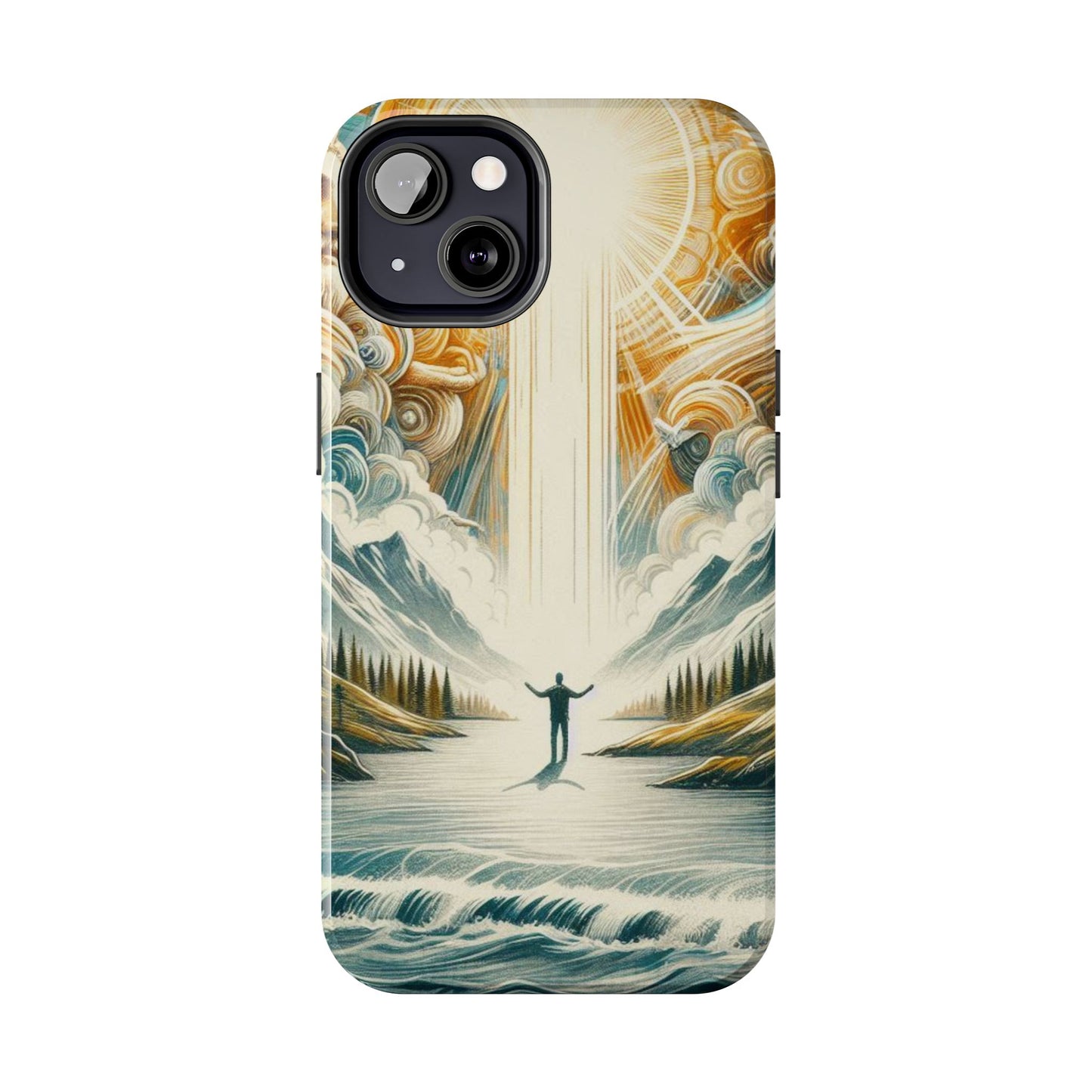 Divine Radiance: Heaven’s Light Phone Case