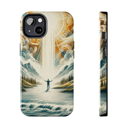 Divine Radiance: Heaven’s Light Phone Case
