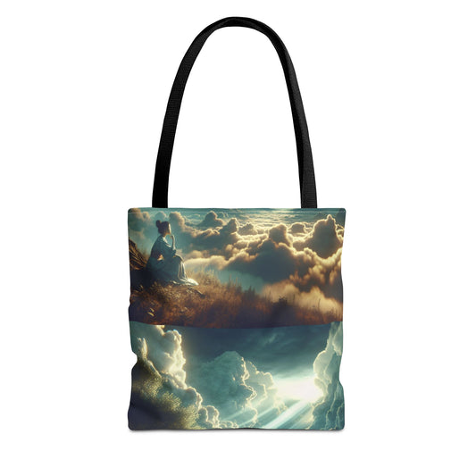 Peaceful Horizon Spiritual Tote Bag