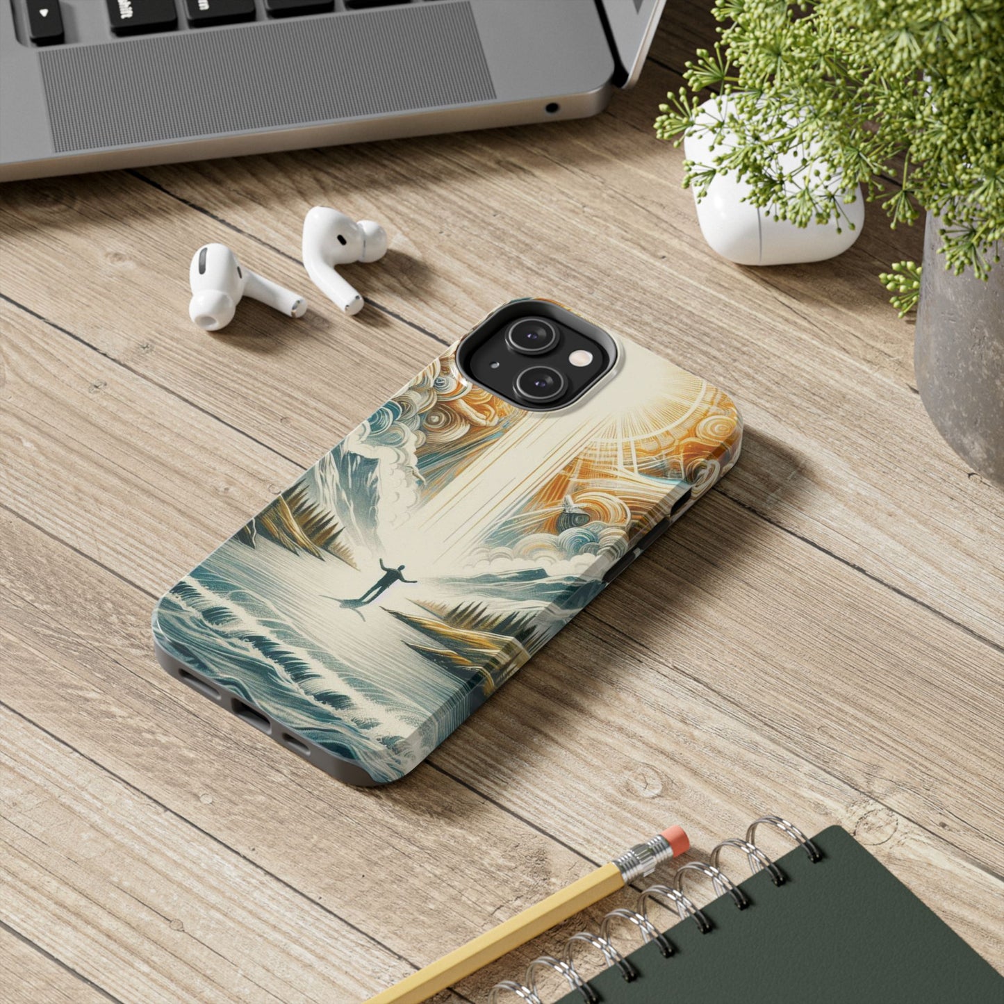 Divine Radiance: Heaven’s Light Phone Case