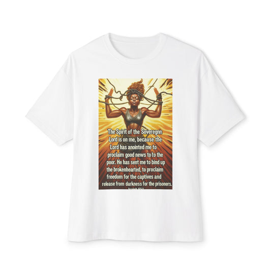 Isaiah 61:1 Statement Tee: Freedom & Good News